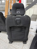 2015-2017 Ford Mustang GT Black Cloth Seats Coupe Front Rear Power Seats