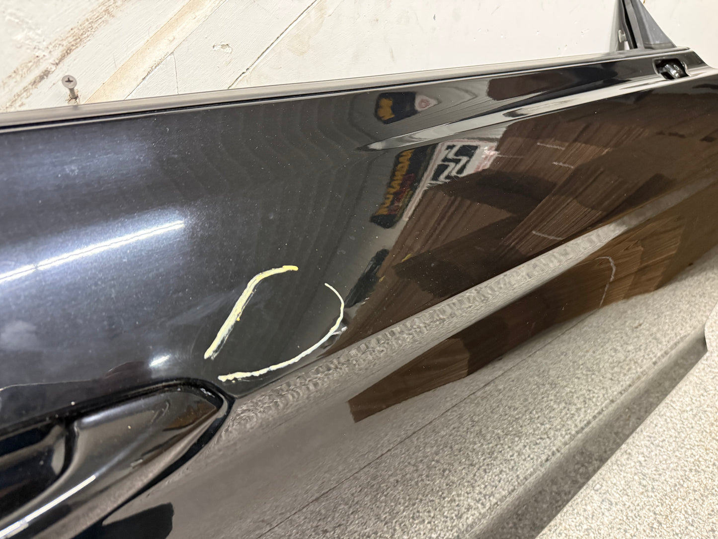 2015-2023 Ford Mustang GT EcoBoost RH Pass. Side Door Complete w/Glass "Black"