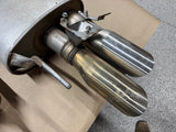 2024-2026 Ford Mustang GT Active Exhaust Quad Tip Mufflers