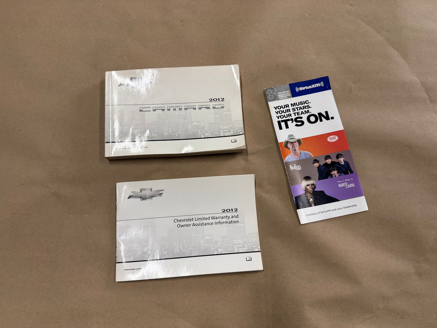 2012 Chevrolet Camaro SS Owners Manual