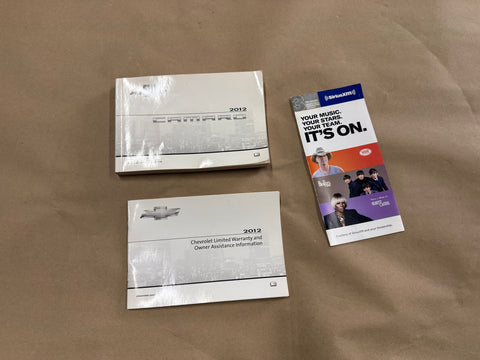 2012 Chevrolet Camaro SS Owners Manual
