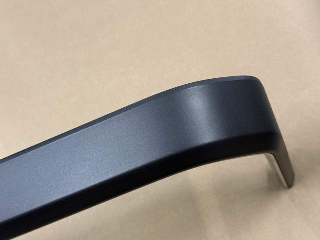 2023-2025 Ford F-250 Center Dash Radio Trim Surround Charcoal Metallic/Chrome