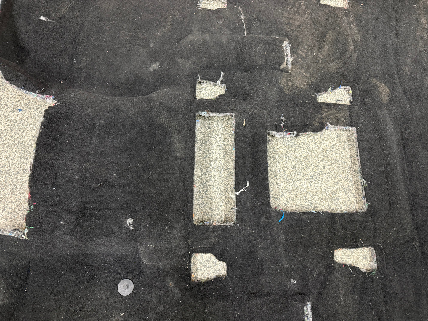 2023-2025 Ford F-250 F-350 Black Floor Carpet Crew Cab