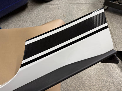 2015-2023 Mustang GT V6 LH Side Skirt Molding Driver Side "White"