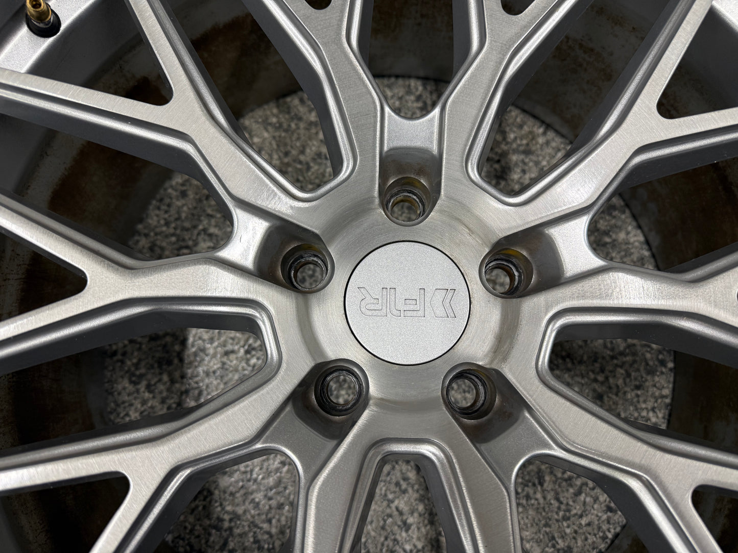 2015-2023 Ford Mustang F1R F103 Brushed Silver Wheels Set of 4 20x10"