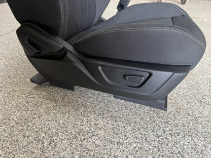 2018-2023 Ford Mustang GT Black Cloth Seats Coupe Front Rear Power Seats