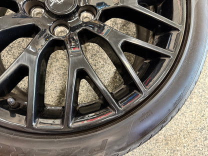 2015-2023 Mustang GT 5.0 19x9" Wheel Rim PP1 Rear 255/40/19 Pirelli