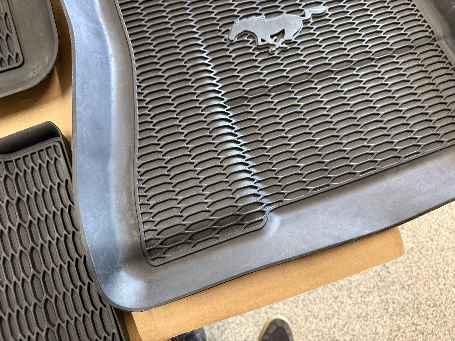 2015-2023 Ford Mustang Rubber Front & Rear Floor Mats