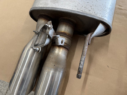 2018-2023 Ford Mustang GT Active Exhaust Quad Tip Mufflers