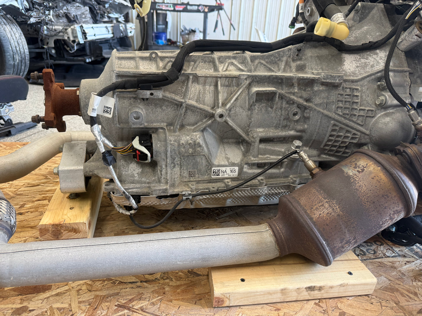 2022 Mustang 5.0 Coyote Gen 3 Engine Drivetrain 10R80 Automatic Auto 26k mi