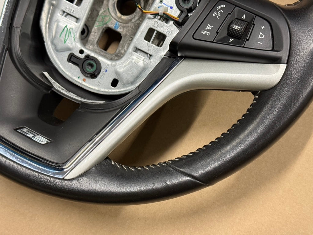 2012-2015 Chevy Camaro SS Steering Wheel Black "Manual"