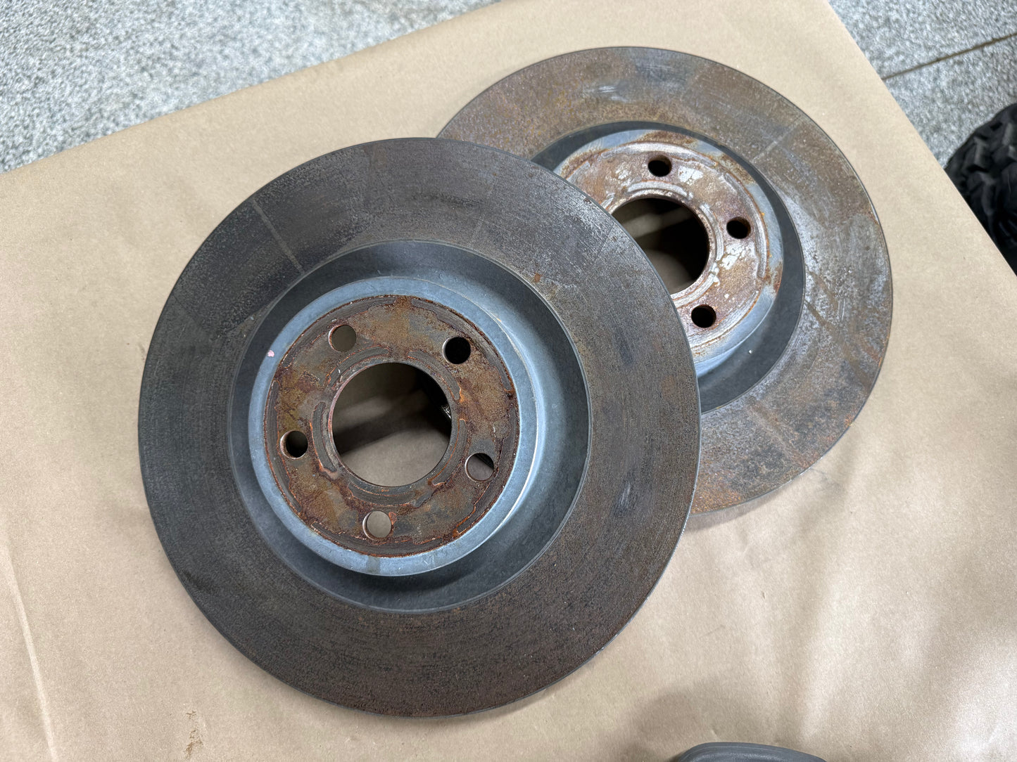 2024-2026 Ford Mustang GT Front 4 Piston BREMBO Brake Calipers Rotors 7k mi