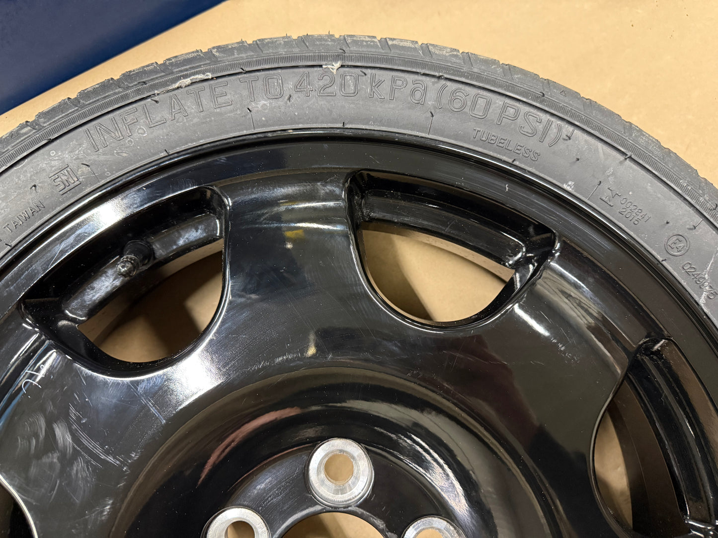 2015-2023 Ford Mustang GT Spare Tire 155/60/18 "Black"
