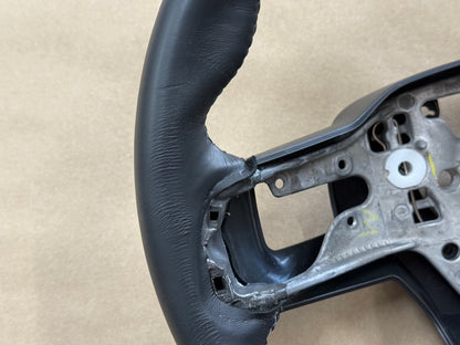2024-2026 Ford Mustang GT Leather Steering Wheel Bare "Automatic"