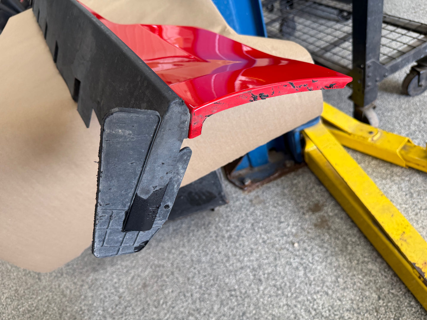 2015-2023 Mustang GT V6 LH Side Skirt Molding Driver Side "Race Red"