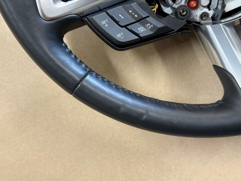 2018-2023 Mustang Leather Steering Wheel Automatic Paddle Shifters Heated