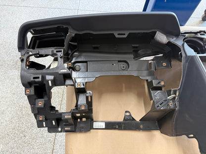 2018-2023 Ford Mustang GT 5.0 Leather Dash Pad Frame "Blue Stitch"