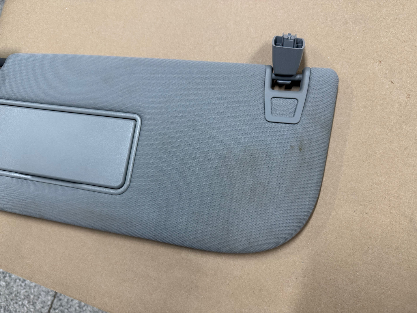 2023-2025 Ford F-250 Super Duty Sun Visors Pair "Grey"