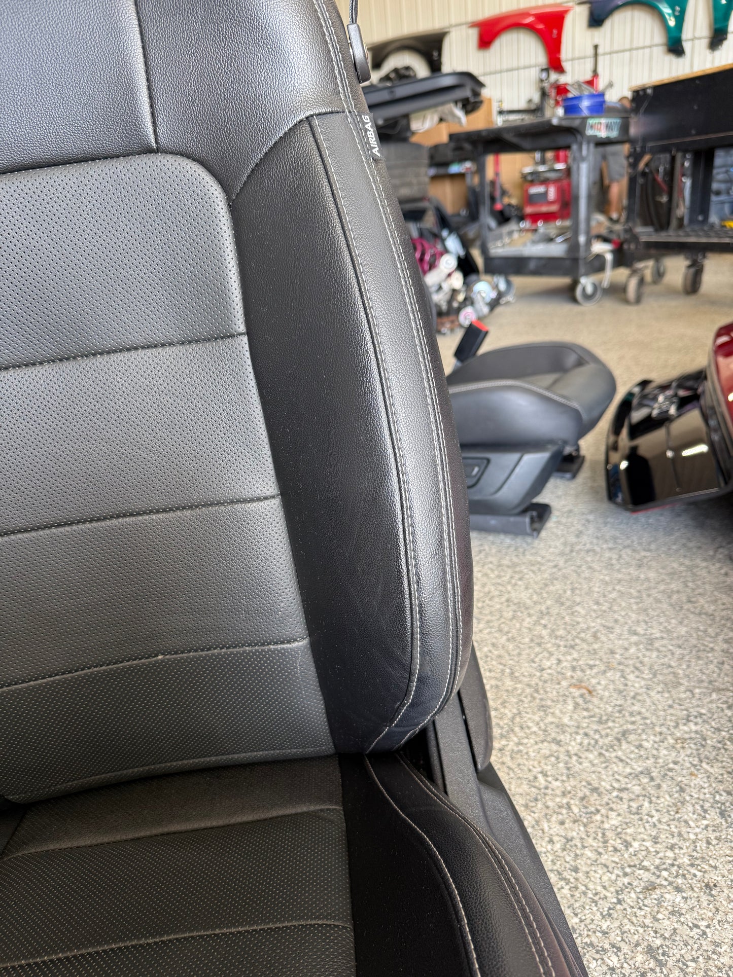 2018-2023 Ford Mustang GT Black Leather Coupe Front Rear Power Seats Heat/Cooled