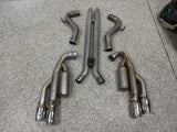 2018-2023 Ford Mustang GT 5.0L MBRP 3" Cat Back 4" Tips, Race Version (Damaged)
