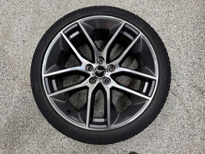 2015-2023 Ford Mustang GT Wheel Rim 20x9" Continental Extreme Contact 265/35/20
