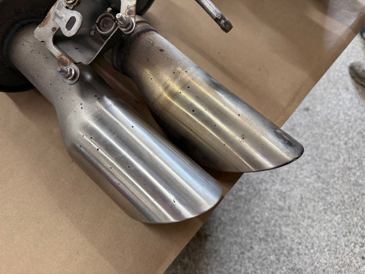 2024-2026 Ford Mustang GT Active Exhaust Quad Tip Mufflers