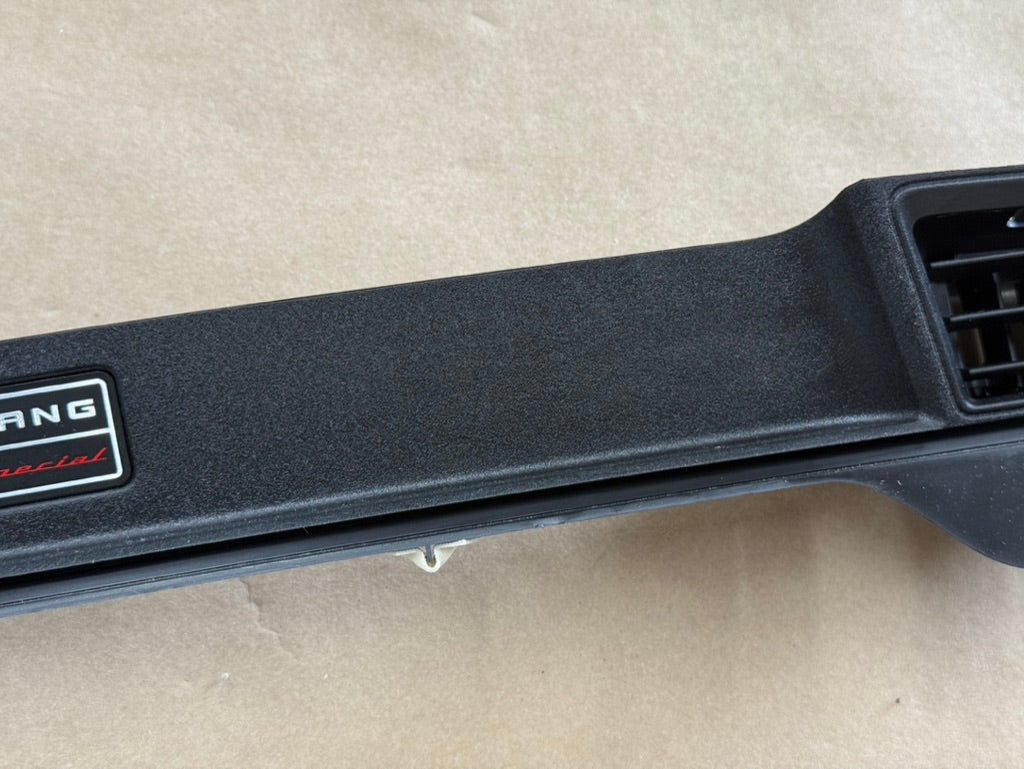 2018-2023 Ford Mustang GT California Special Dash Plaque Trim Insert