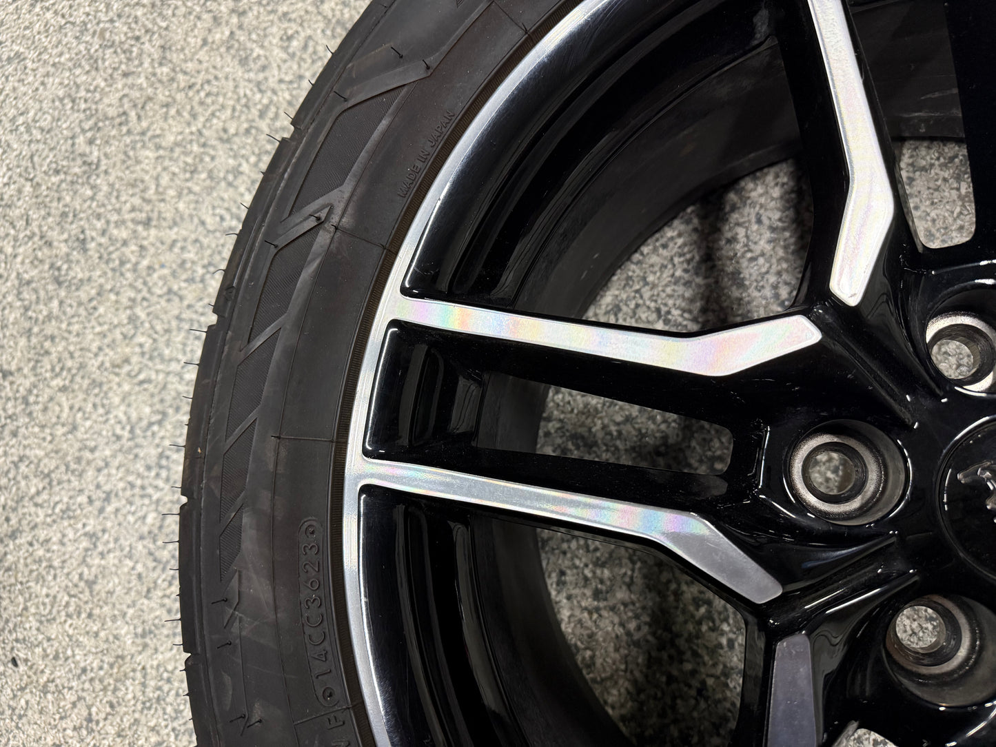 2018-2023 Ford Mustang GT 5.0 18x8" Wheel Rim Nitto NT555 255/45/18