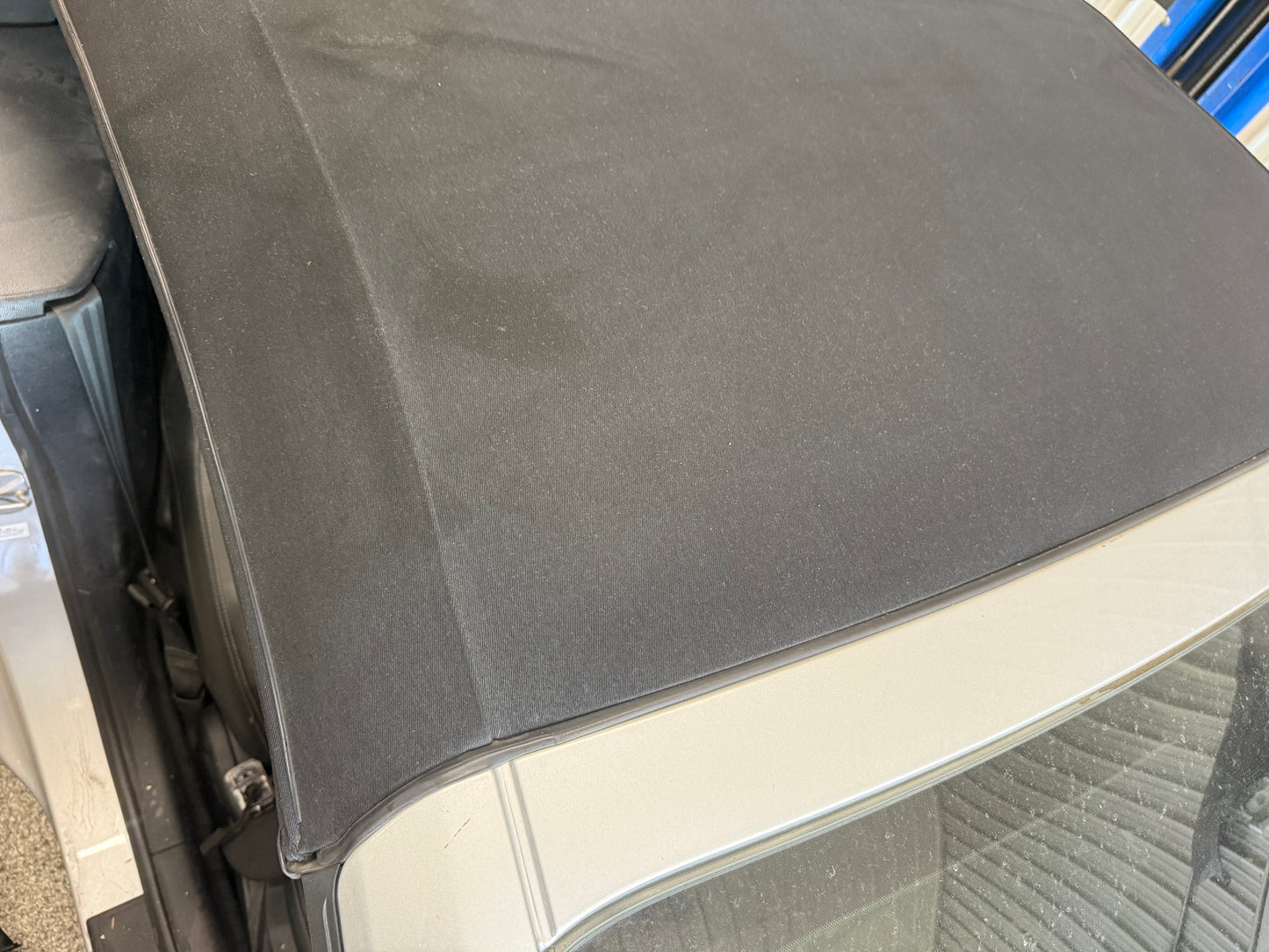 2018-2023 Ford Mustang GT Convertible Top Assembly Black Cloth Frame Complete