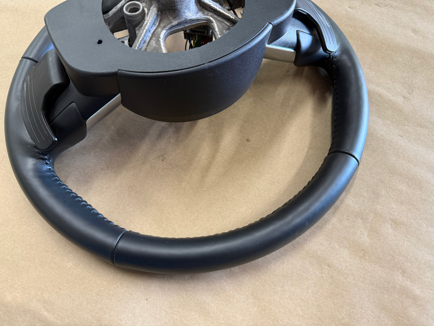 2018-2023 Mustang Leather Steering Wheel Automatic Paddle Shifters Heated