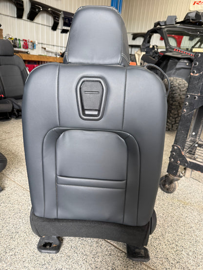 2024-2026 Ford Mustang GT Black Leather Coupe Front & Rear Seats