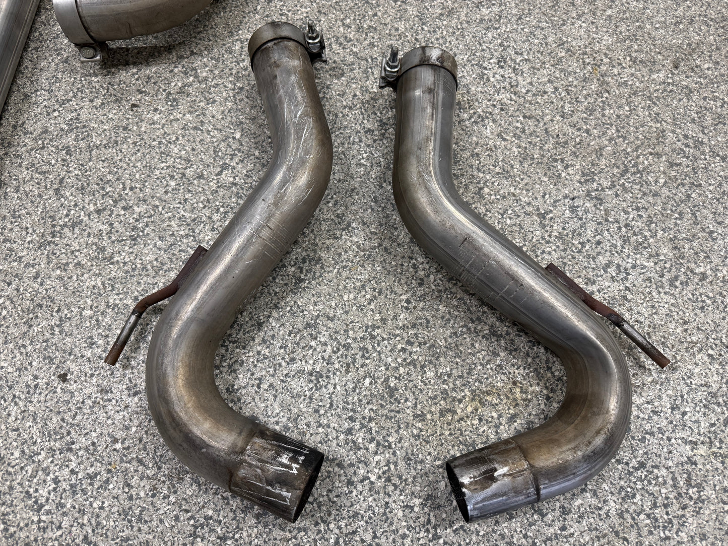 2018-2023 Ford Mustang GT 5.0L MBRP 3" Cat Back 4" Tips, Race Version (Damaged)