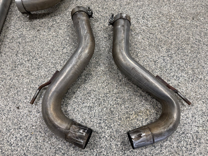 2018-2023 Ford Mustang GT 5.0L MBRP 3" Cat Back 4" Tips, Race Version (Damaged)