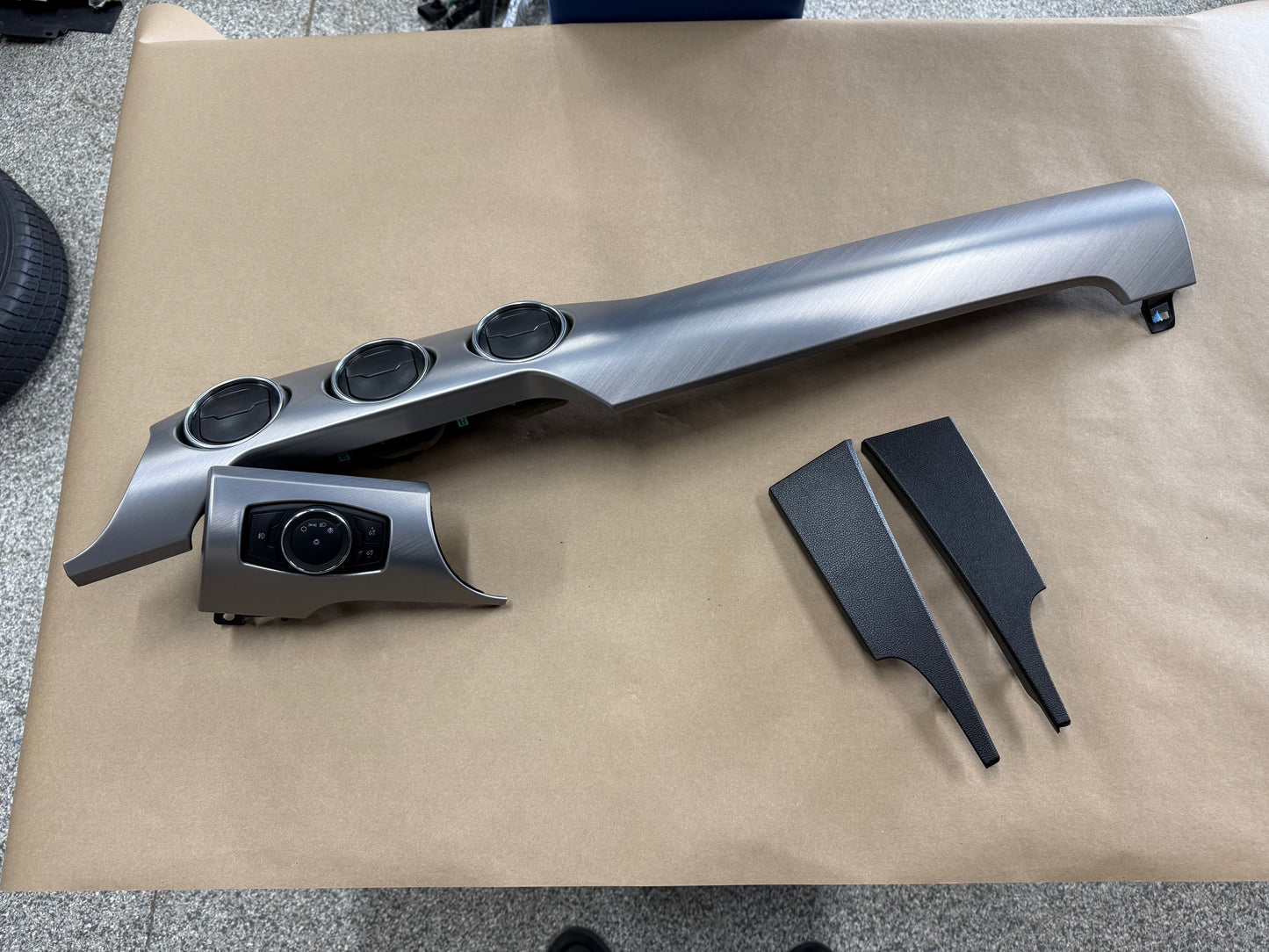 2015-2023 Ford Mustang GT 5.0 Aluminum Interior Dash Trim Kit 4-Piece