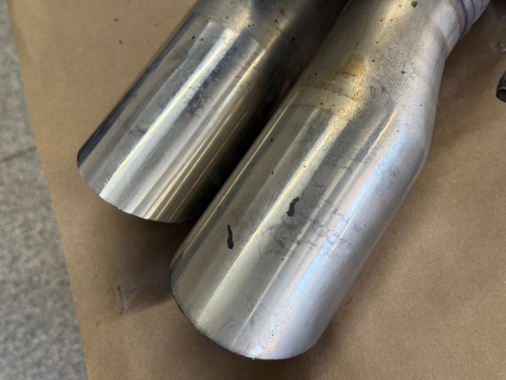 2018-2023 Ford Mustang GT LH Driver Side Active Exhaust Muffler Quad Tip