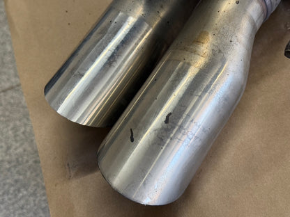 2018-2023 Ford Mustang GT LH Driver Side Active Exhaust Muffler Quad Tip