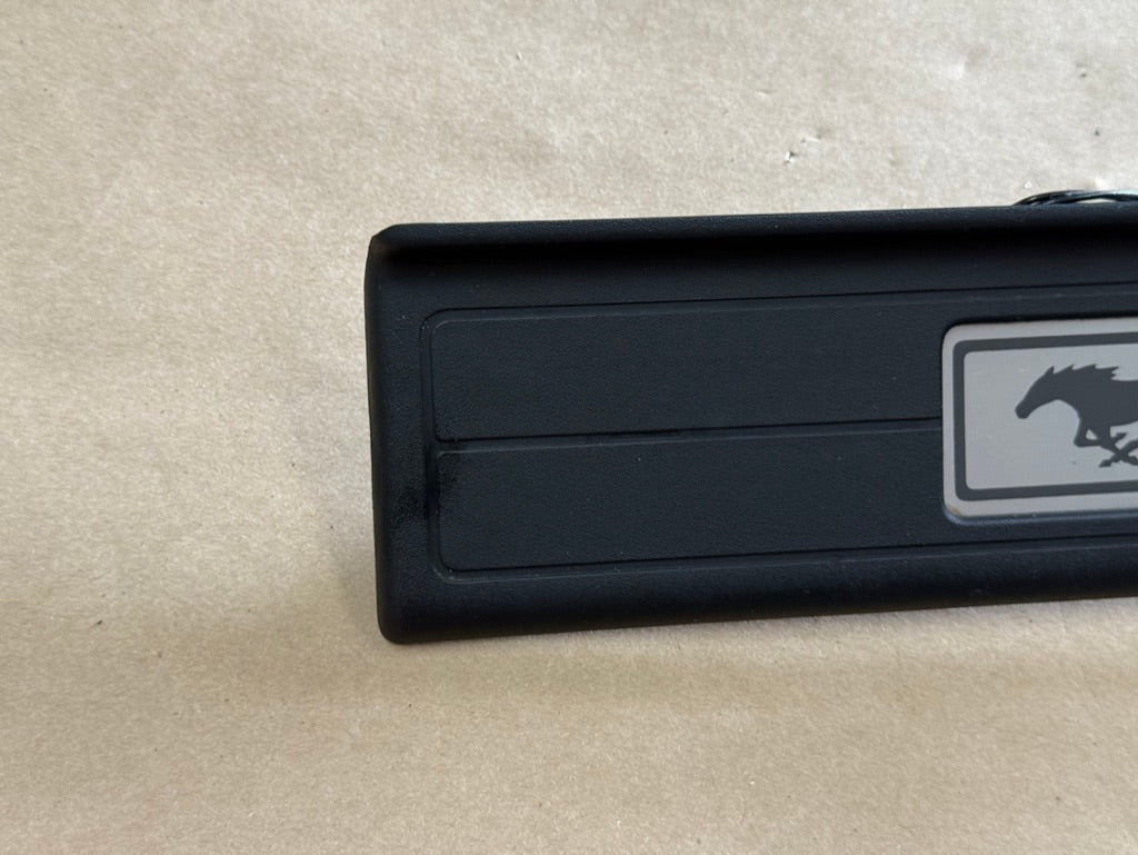 2015-2023 Ford Mustang "My Color" Sill/Scuff Plates Interior Trim Black