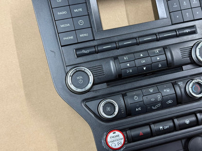 2015-2017 Ford Mustang GT Face Plate Radio Trim Piece