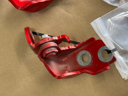 2015-2023 Ford Mustang GT GT500 Door Hinges RH Pass. Upper Lower "Race Red"