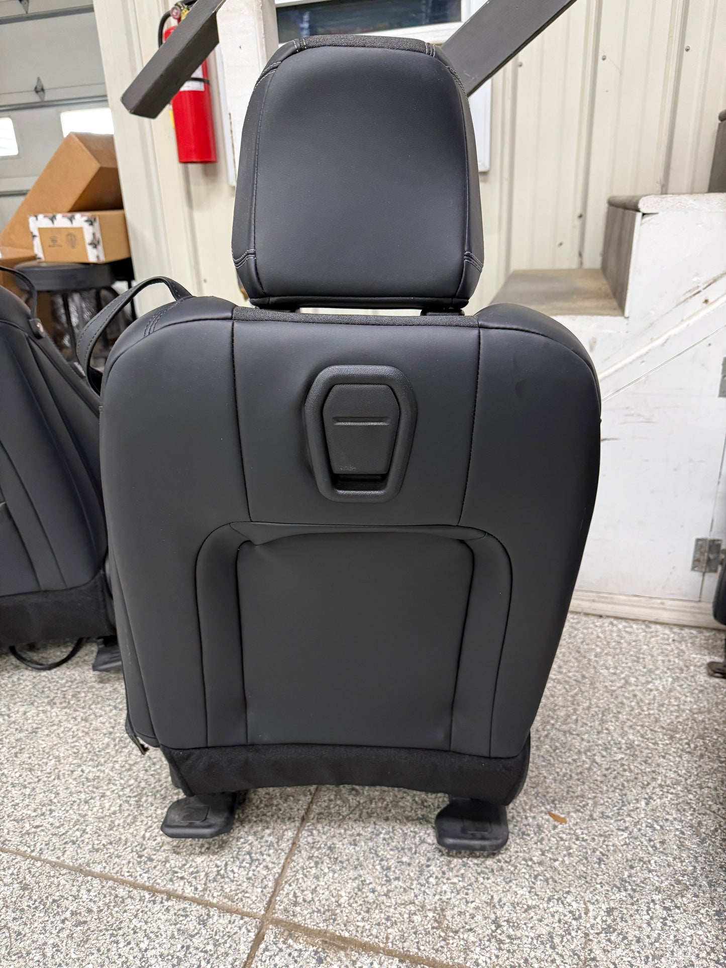 2024-2026 Ford Mustang GT Black Cloth Leather Seats Coupe