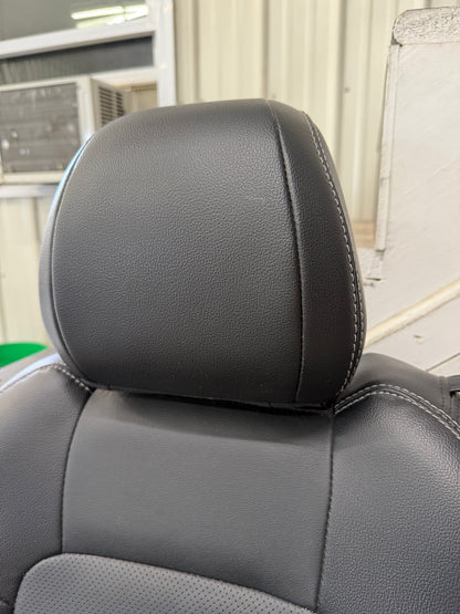 2018-2023 Ford Mustang GT Premium Leather Front Seats Black Heated/Cooled