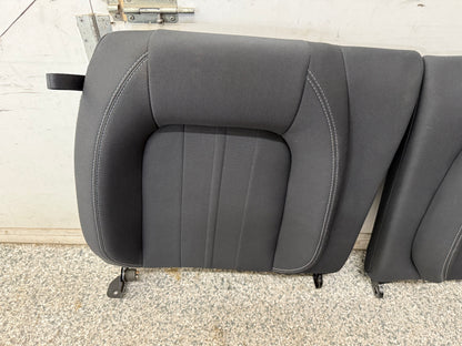 2018-2023 Ford Mustang GT Black Cloth Seats Coupe Front Rear Power Seats