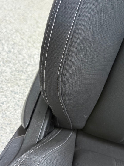2018-2023 Ford Mustang GT Black Cloth Seats Coupe Front Rear Power Seats