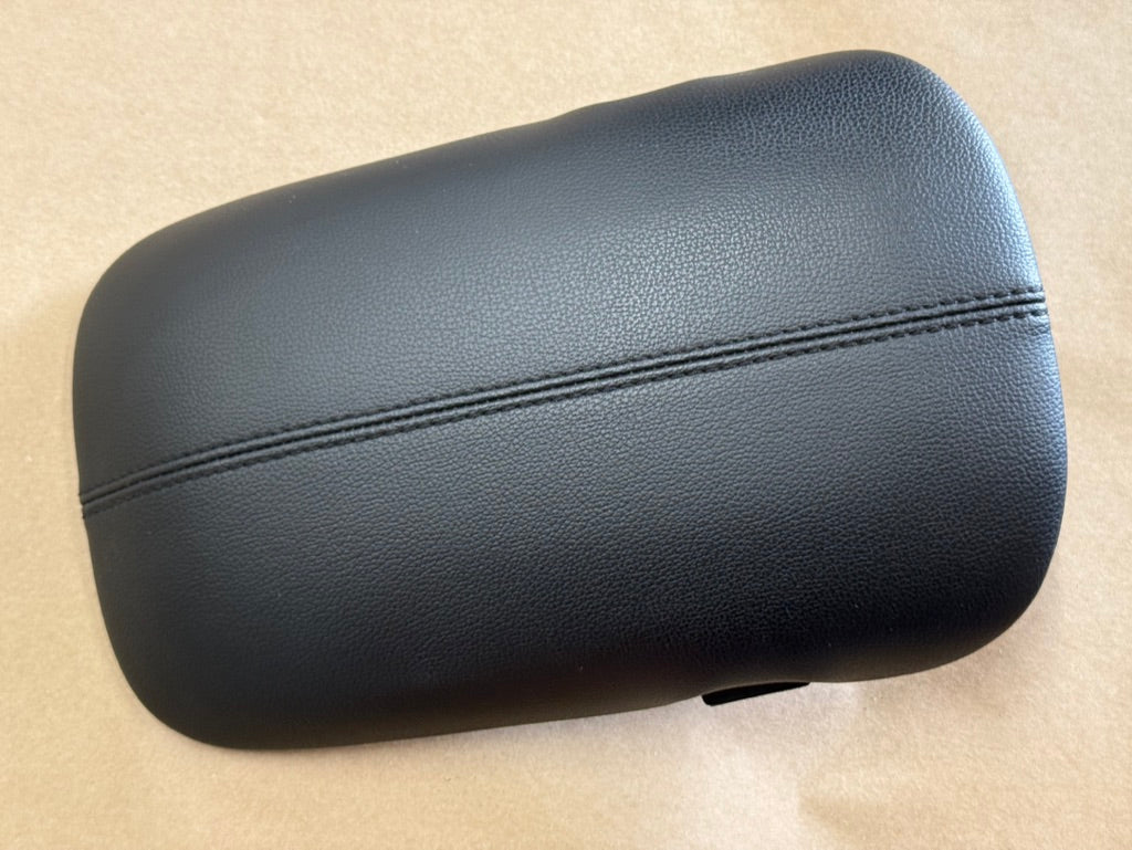 2015-2023 Ford Mustang Center Top Console Lid Armrest Black Stitching