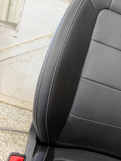 2018-2023 Ford Mustang GT Premium Leather Front Seats Black Heated/Cooled