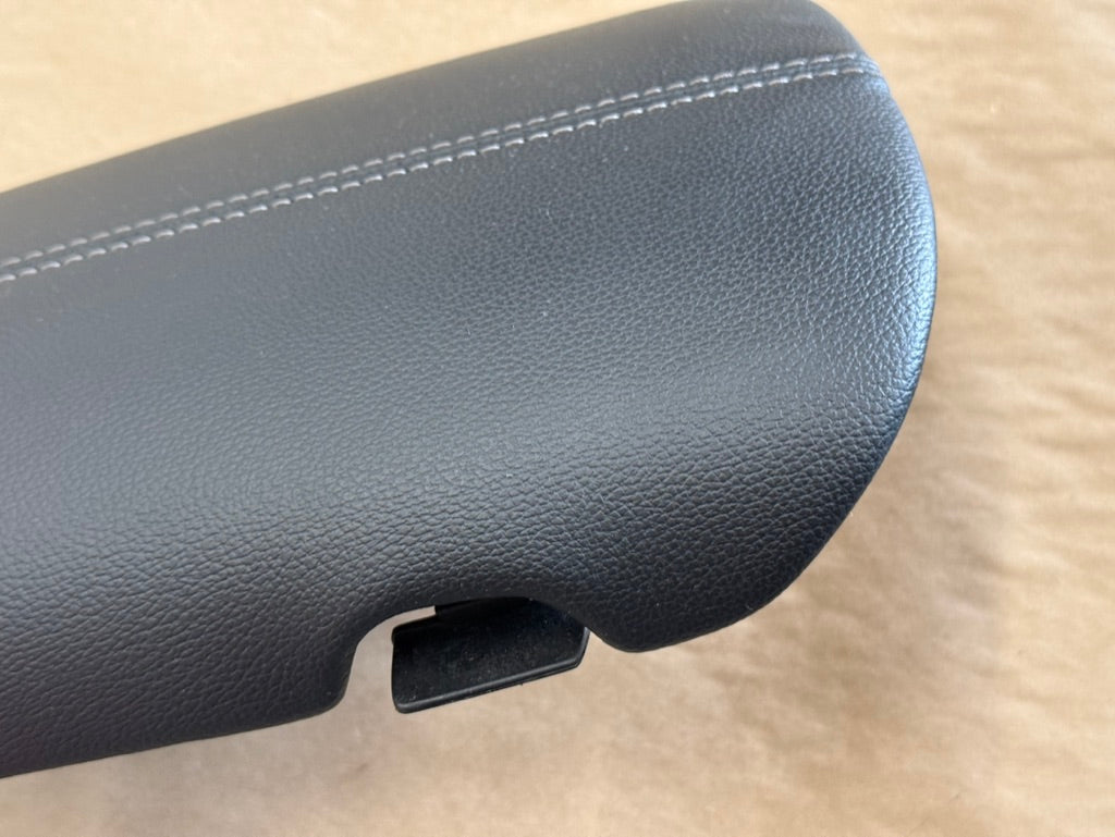 2015-2023 Ford Mustang Center Top Console Lid Armrest Grey Stitch