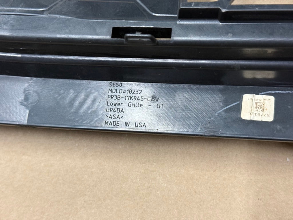2024-2026 Ford Mustang GT Front Bumper Lower Grille