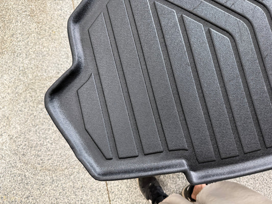 2024-2026 Mustang Rear Trunk Floor mat w/o Subwoofer Black - Aftermarket