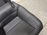 2018-2023 Ford Mustang GT Coupe Rear Seats Black Leather