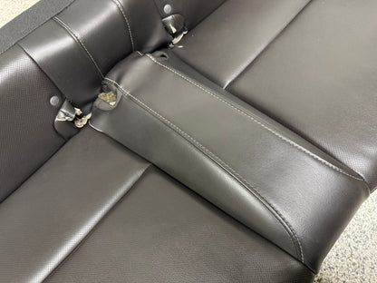 2010-2015 Chevrolet Camaro SS Convertible Rear Seats Black Leather